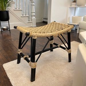 Handcrafted Rattan Stool